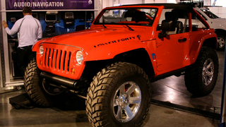 Jeep Lower Forty Lurks In SEMA Dark
